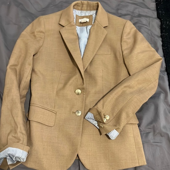 J. Crew Camel Blazer
